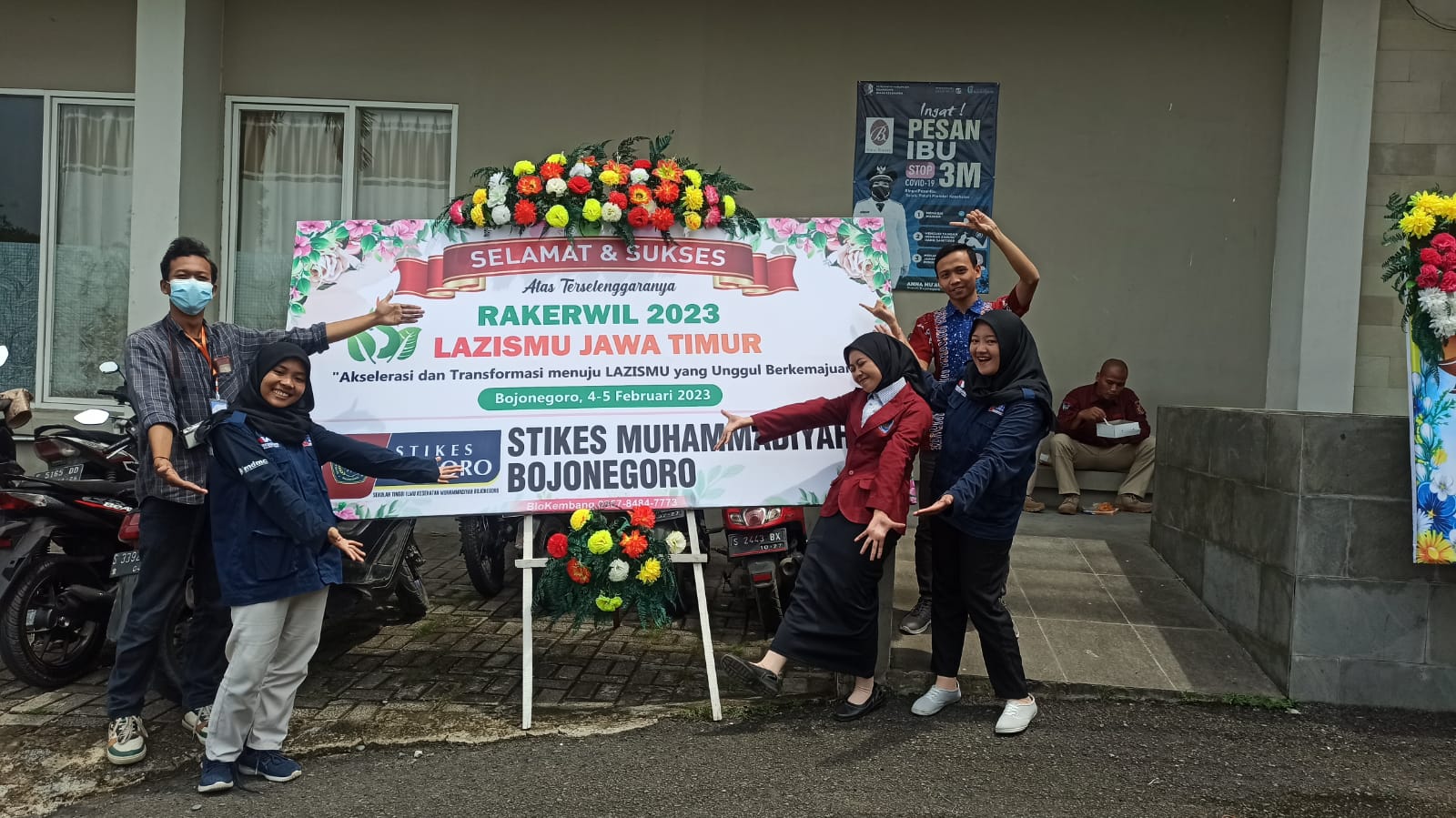 Stikes Maboro ikut serta dalam mensukseskan Rakerwil Lazismu Jawa Timur di Bojonegoro