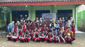 MEWUJUDKAN LINGKUNGAN DENGAN SOSIALISASI ANTI BULLYING DAN ANTI KEKERASAN SEKSUAL UNTUK GENERASI MUDA, KEGIATAN KABAR MASA BERSAMA ANAK SDN 3 SUMBERAGUNG