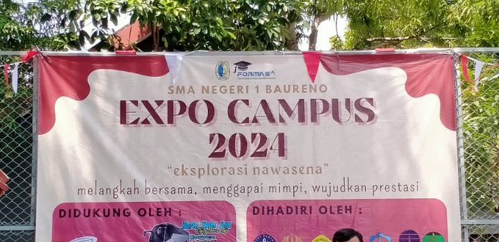 Sapa Calon Mahasiswa, STIKes Maboro Ikuti Expo Campus 2024 SMAN 1 Baureno